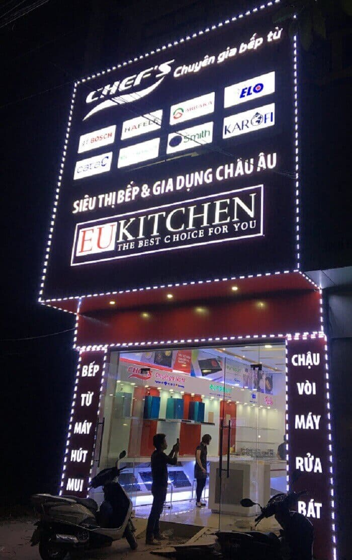 Thiết bị nhà bếp Châu ÂU EuKitchen mở thêm Showroom 707 Lê Lợi, TP. Bắc Giang