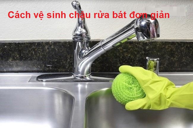 4  cách đơn giản để chậu rửa bát luôn sạch bong sáng bóng như mới