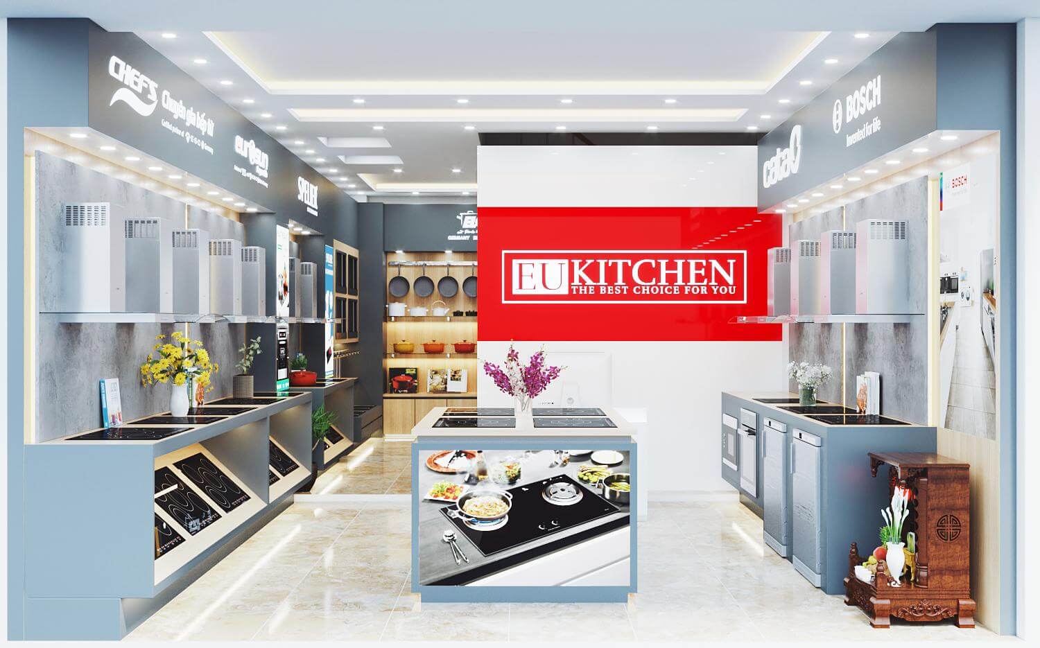 Khai trương showroom Thiết bị nhà bếp nhập khẩu Châu Âu- Eukitchen Vinh