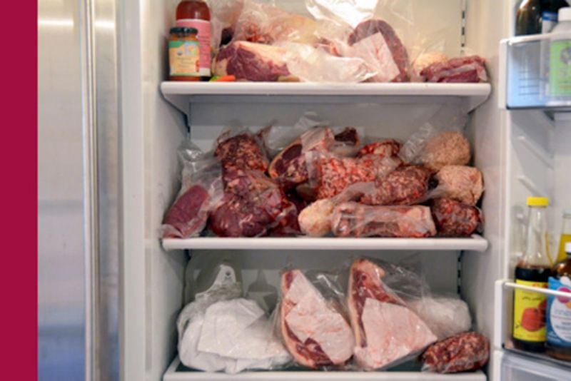 Khi bảo quản thịt trong tủ lạnh, thời hạn sử dụng cần được quan tâm 