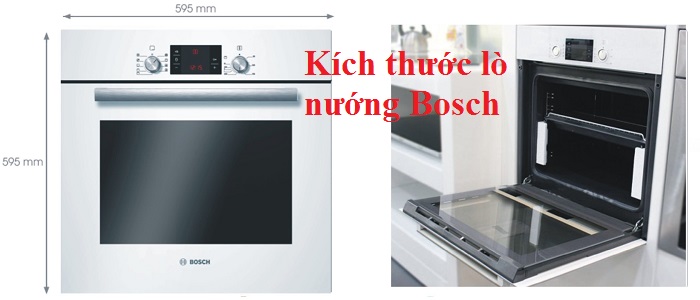 Cách chọn kích thước lò nướng Bosch phù hợp với không gian bếp