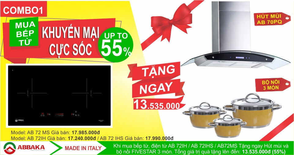 Mua Combo bếp từ điện từ nhập khẩu từ Ý Đức Tây Ban Nha Malaysia tặng quà giá rẻ nhất HN, TPHCM