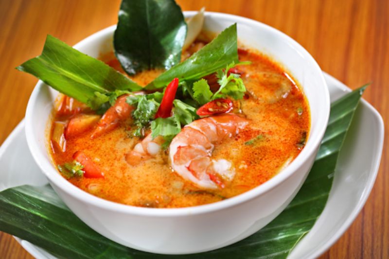 Tom Yum món ăn nổi tiếng nhất Thái Lan