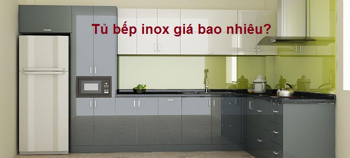 Tủ bếp inox giá bao nhiêu? Con số chính thức được tiết lộ